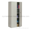 Exported 4 Adjustable Shelves, 72" Height X 36" Width X 18" Depth, Exported Double Doors Metal Storage Cabinet